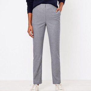 LOFT Petite Curvy Slim Pants in Check